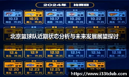 北京篮球队近期状态分析与未来发展展望探讨